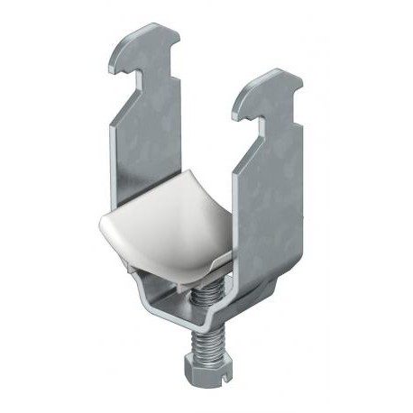 2056 58 FT - 2056 58 FT 1160583 OBO BETTERMANN Clamp clip , 52-58mm, Hot-dip galvanised, DIN EN ISO 1461, Steel, St
