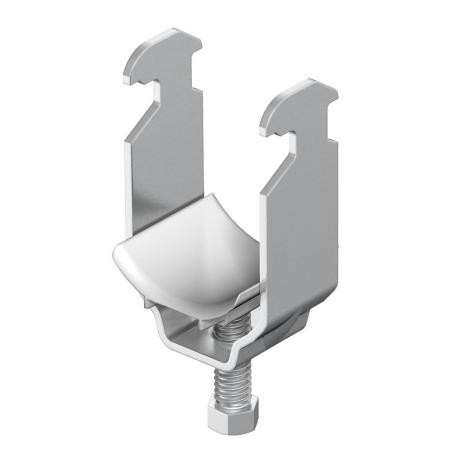 2056 40 ALU - 2056 40 ALU 1183257 OBO BETTERMANN Clamp clip , 34-40mm, Aluminium, Alu