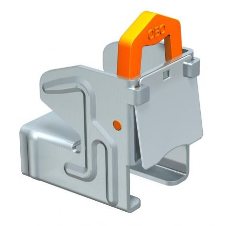 328 2 - 328 2 1408046 OBO BETTERMANN Beam clamp with retaining spring, 10-19mm, Galvanised, Deltatone 500, Steel, St