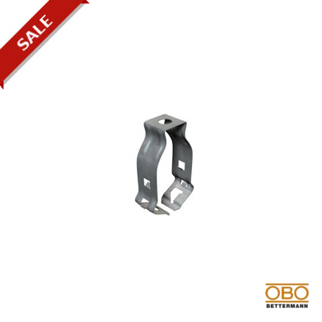 S 25 ZD - S 25 ZD 1486306 OBO BETTERMANN Pipe clamp , 18-25mm, Galvanised, Deltatone 500, Steel, St