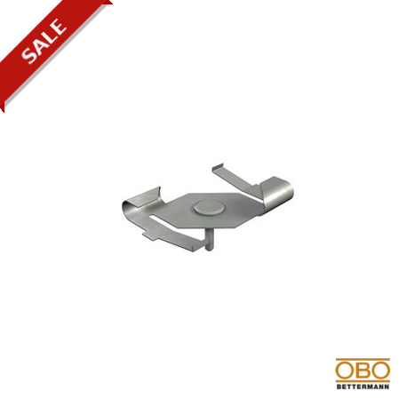 TKD 9 - TKD 9 1486608 OBO BETTERMANN Visible rail terminal , M6x9mm, Galvanised, Deltatone 500, Steel, St