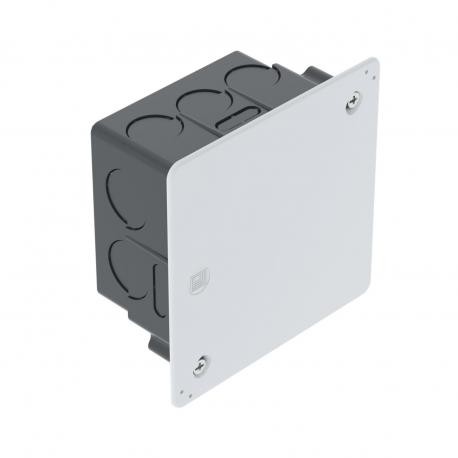 UV 80 K - UV 80 K 2003112 OBO BETTERMANN Hollow wall, connection box concealed, 80x80x45, Black, Polystyrene, PS