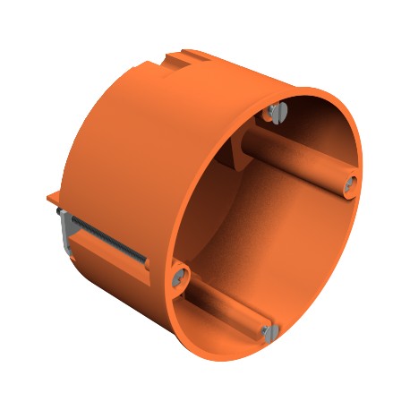 HG 60 - HG 60 2003414 OBO BETTERMANN Box, empty cavity wall, Ø68mm, H45mm, Orange, Polypropylene, PP