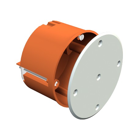 HV 70 D - HV 70 D 2003430 OBO BETTERMANN Connection plug cavity wall, Ø74mm, H50mm, Orange, Polypropylene, PP