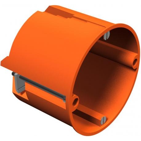 HV 60 - HV 60 2003442 OBO BETTERMANN Device/connection plug cavity wall, Ø68mm, H61mm, Orange, Polypropylene, PP