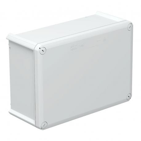 T 350 OE - T 350 OE 2007303 OBO BETTERMANN Junction box without insertion opening, 285x201x120, Light grey, 7035, Polyp..