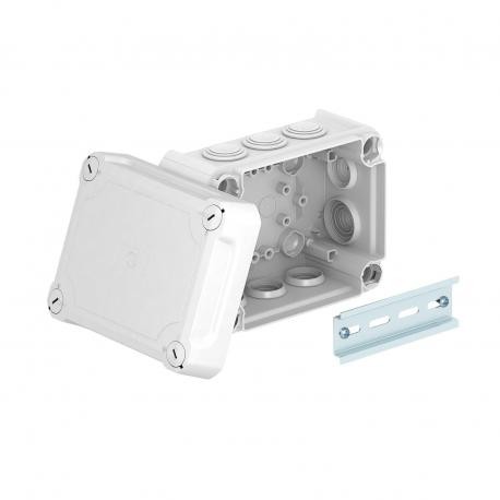 T 100 HD LGR - T 100 HD LGR 2007712 OBO BETTERMANN Junction box with raised cover, 150x116x83, Light grey, 7035,