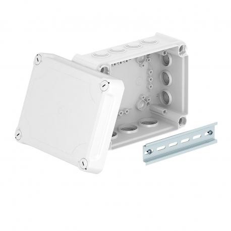 T 160 HD LGR - T 160 HD LGR 2007714 OBO BETTERMANN Junction box with raised cover, 190x150x94, Light grey, 7035,