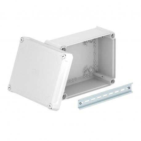 T 250 OE HD LGR - T 250 OE HD LGR 2007736 OBO BETTERMANN Junction box, closed with raised cover, 240x190x115, Light grey, 7035..