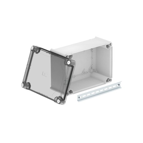 T 350 OE HD TR - T 350 OE HD TR 2007778 OBO BETTERMANN Junction box, closed with high transparent cover, 285x201x139, Light g..