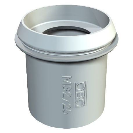 EDR 32 20-25 LGR - EDR 32 20-25 LGR 2011522 OBO BETTERMANN Plug-in seal for pipes, Ø32/20-25, Light grey, 7035, Polyvinylchlori..