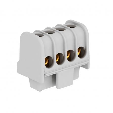 KL-T 06-16 - KL-T 06-16 2016190 OBO BETTERMANN Terminal strip , 16mm², Light grey, Polyamide, PA