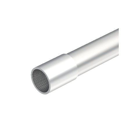 SM63W ALU - SM63W ALU 2046038 OBO BETTERMANN Aluminium pipe with thread, M63x1,5,3000, Aluminium, Alu