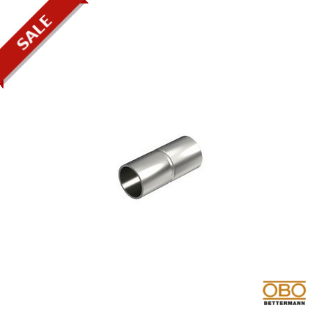 SV16W V2A - SV16W V2A 2046740 OBO BETTERMANN Stainl.steel connection sleeve without thread, ø16mm, Stainless steel, grad..