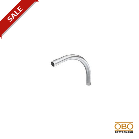 SBM16W G - SBM16W G 2046868 OBO BETTERMANN Stapa threaded bend with threaded sleeve, M16x1,5, Electrogalvanised, DIN 50..