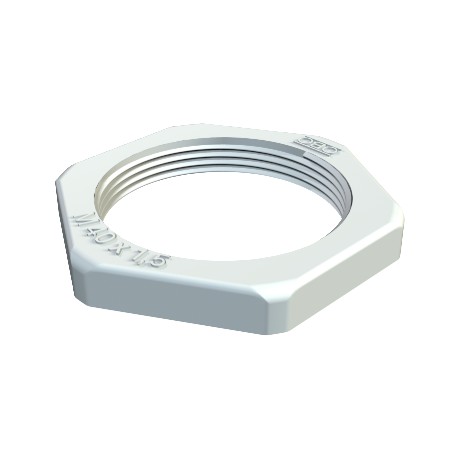 116 M50 LGR PA - 116 M50 LGR PA 2048965 OBO BETTERMANN Locknut , M50, Light grey, 7035, Polyamide, PA