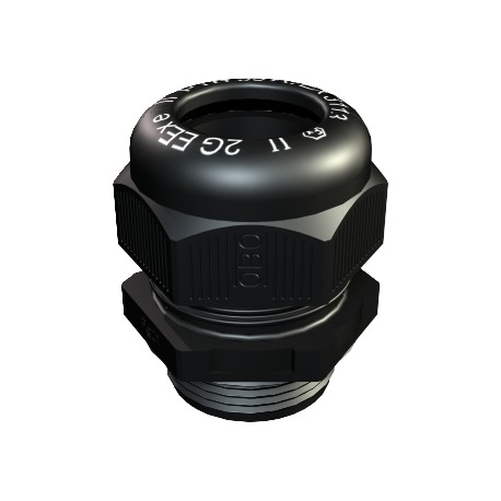 VTEC EX PG13.5SW - VTEC EX PG13.5SW 2050048 OBO BETTERMANN Cable gland, EX area , PG13,5, Black, Polyamide, PA