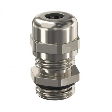 V-TEC VM12 MS - V-TEC VM12 MS 2086018 OBO BETTERMANN Cable gland , M12, Nickel-plated, Brass, CuZn