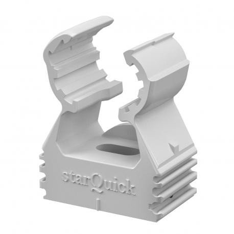 SQ-10 LGR - SQ-10 LGR 2146053 OBO BETTERMANN starQuick clip , 9,5-12mm, Light grey, 7035, Polyamide, PA