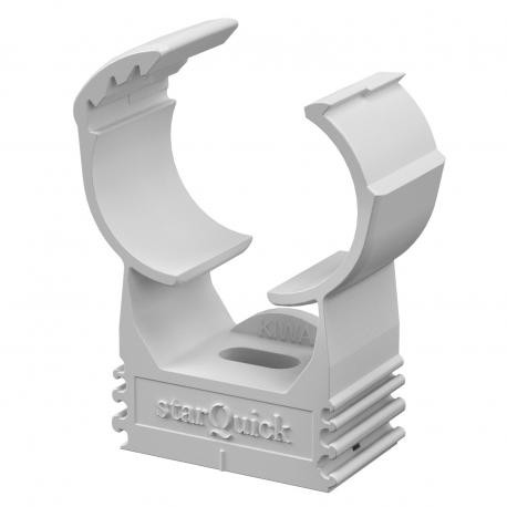 SQ-20 LGR - SQ-20 LGR 2146134 OBO BETTERMANN starQuick clip , 19,5-23,5mm, Light grey, 7035, Polyamide, PA