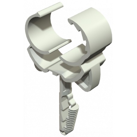 1976 16-21 - 1976 16-21 2148528 OBO BETTERMANN Klick-Snap clip , 16-21,5mm, Light grey, 7035, Polyamide, PA