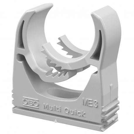 M-Quick M32 LGR - M-Quick M32 LGR 2153734 OBO BETTERMANN Multi-Quick clip , 25-32mm, Light grey, 7035, Polyamide, PA