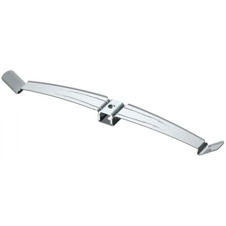 2033 M A2 - 2033 M 2204000 OBO BETTERMANN Pressure clip , 2x8 NYM3x1,5, Stainless steel, grade 301, VA, 1.4310