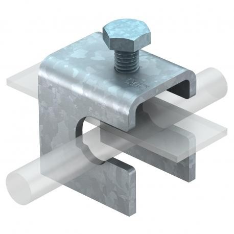 1814 FT - 1814 FT 5014468 OBO BETTERMANN Variable earthing terminal for reinforcement, Hot-dip galvanised, DIN EN ISO ..