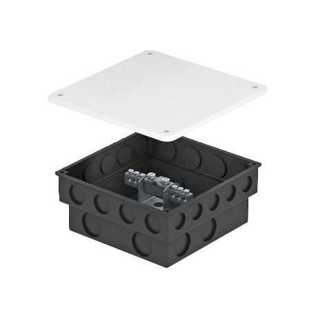 1804 UP - 1804 UP 5015545 OBO BETTERMANN Equipotential bonding rail in box for concealed mounting, Brass, CuZn