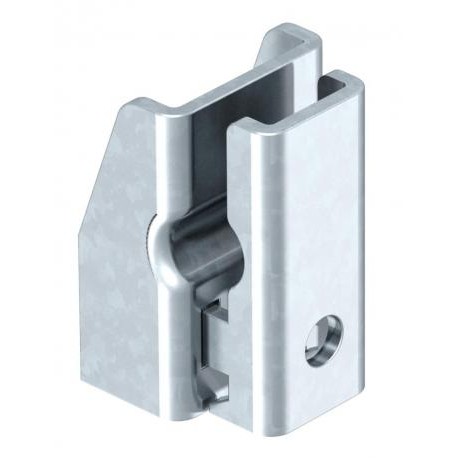 835 - 835 5033209 OBO BETTERMANN Steel strip holder , Hot-dip galvanised, DIN EN ISO 1461, Steel, St