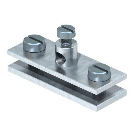 939 - 939 5043107 OBO BETTERMANN Earthing clamp , 55mm, Electrogalvanised, DIN 50961, Steel, St