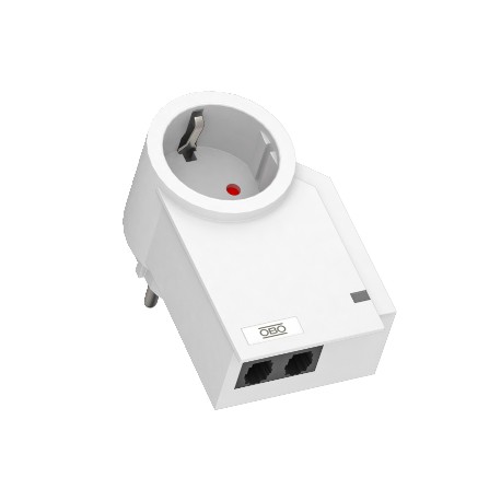 FC-RJ-D - FC-RJ-D 5092828 OBO BETTERMANN FineController including telephone protection, 230V, Pure white, 9010,