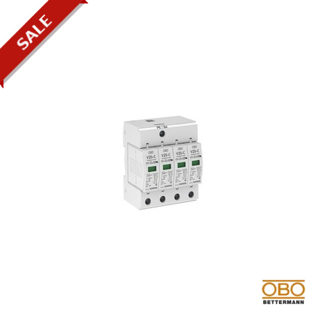 V20-C 4-385 - V20-C 4-385 5094708 OBO BETTERMANN SurgeController V20 4-pole design, 385V,