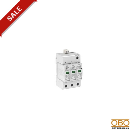 V20-C 3+FS-280 - V20-C 3+FS-280 5094731 OBO BETTERMANN SurgeController V20 3-pole with remote signalling, 280V,