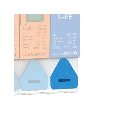 MB-SG - MB-SG 5096695 OBO BETTERMANN Shock Guard for MultiBase bases, Blue, Polyamide, PA