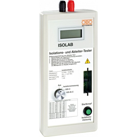 ISOLAB - ISOLAB 5096812 OBO BETTERMANN ISOLAB test device ,