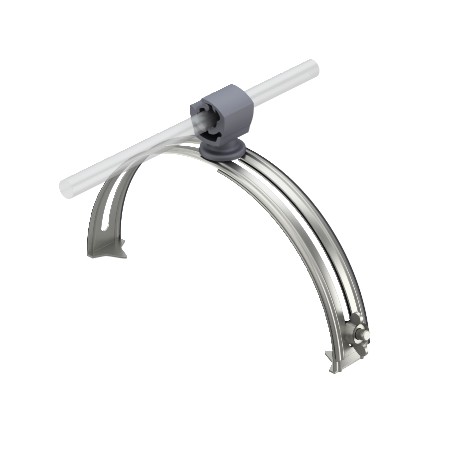 132 K-VA - 132 K-VA 5202515 OBO BETTERMANN Roof conductor holder , Stainless steel, grade 304, VA, 1.4301