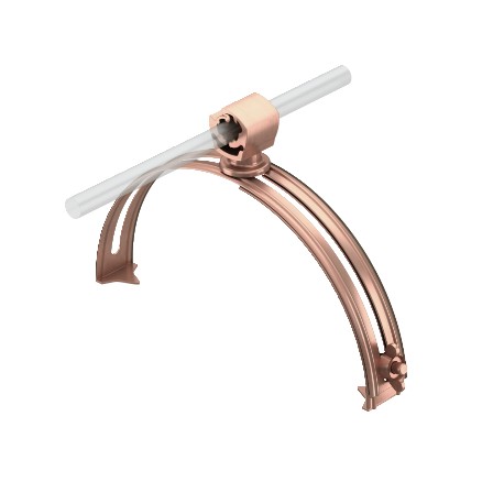 132 K-CU - 132 K-CU 5202590 OBO BETTERMANN Roof conductor holder for ridge tiles, Copper, Cu