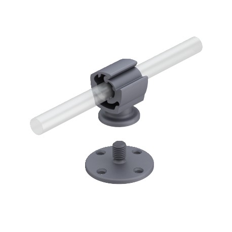 177 20 KL - 177 20 KL 5207451 OBO BETTERMANN Cable fixing device with bonding base and thread, M8, Polyamide, PA