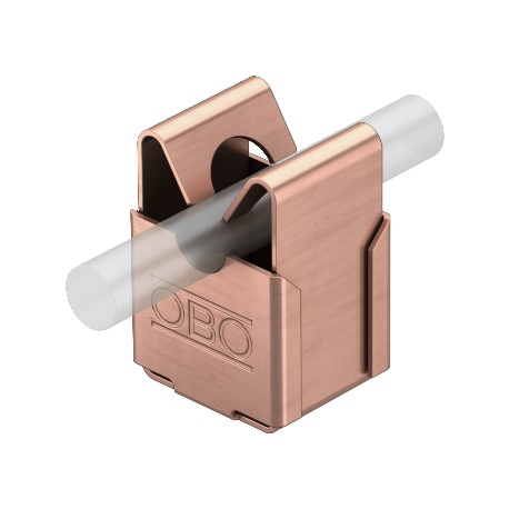 177 20 VA-VK M6 - 177 20 VA-VK M6 5207800 OBO BETTERMANN Cable fixing device , 8mm, Copper-plated, Stainless steel, grade 304,..