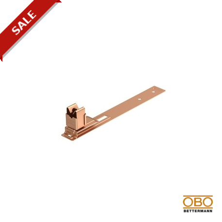 157 L-CU - 157 L-CU 5215471 OBO BETTERMANN Roof conductor holder , 210mm, Copper, Cu