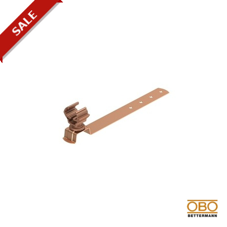 157 FK-CU 230 - 157 FK-CU 230 5216184 OBO BETTERMANN Roof conductor holder , Copper, Cu