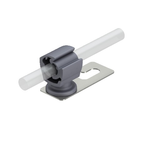 159 K-VA - 159 K-VA 5216818 OBO BETTERMANN Roof conductor holder , 8-10mm, Stainless steel, grade 304, VA, 1.4301