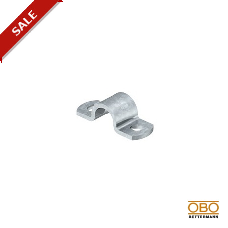 156 16 - 156 16 5228220 OBO BETTERMANN Crossbar with open long. hole, 56mm, Hot-dip galvanised, DIN EN ISO 1461, Stee..