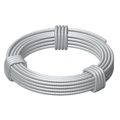 957 6 G - 957 6 G 5303230 OBO BETTERMANN Steel wire tensioning cable with hemp core, 6mm, Electrogalvanised, DIN 50961..