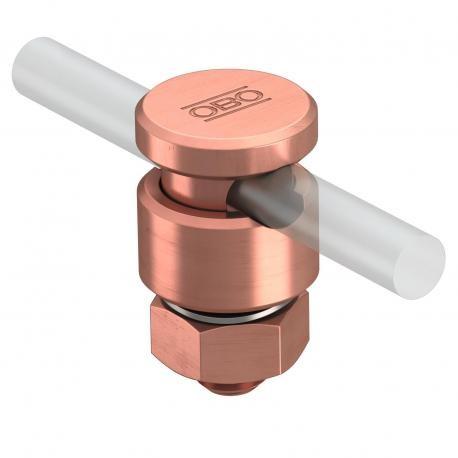 5001 N-CU - 5001 N-CU 5304172 OBO BETTERMANN Connection terminal for round cable, 8-10mm, Copper, Cu