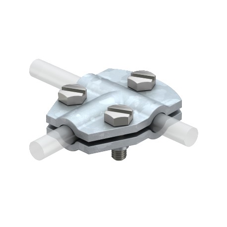 247 8-10 FT - 247 8-10 FT 5311209 OBO BETTERMANN T-connector , 8-10mm, Hot-dip galvanised, DIN EN ISO 1461, Steel, St