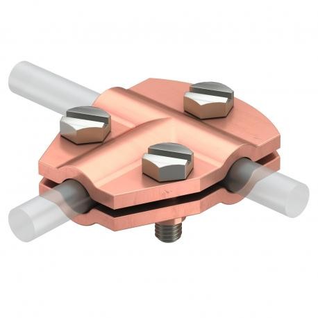 247 8-10 CU - 247 8-10 CU 5311268 OBO BETTERMANN T-connector , 8-10mm, Copper, Cu