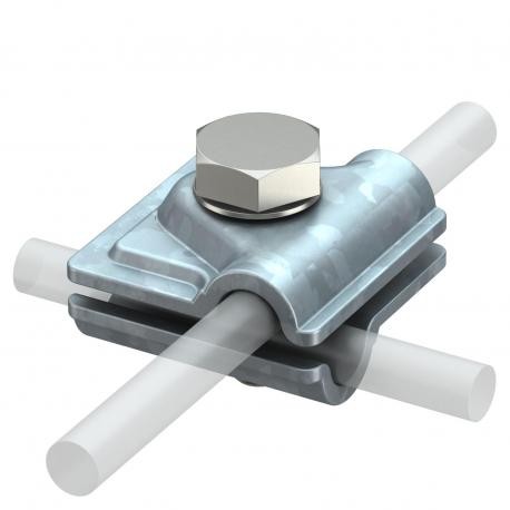 249 8-10 ST - 249 8-10 ST 5311500 OBO BETTERMANN Quick connector vario, Hot-dip galvanised, DIN EN ISO 1461, Steel, St