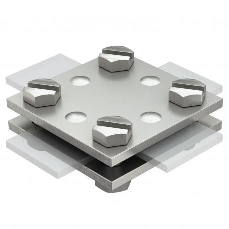 256 A-DIN 30 VA - 256 A-DIN 30 VA 5314720 OBO BETTERMANN Cross-connectors no separator plate, 30mm, Stainless steel, grade 304..